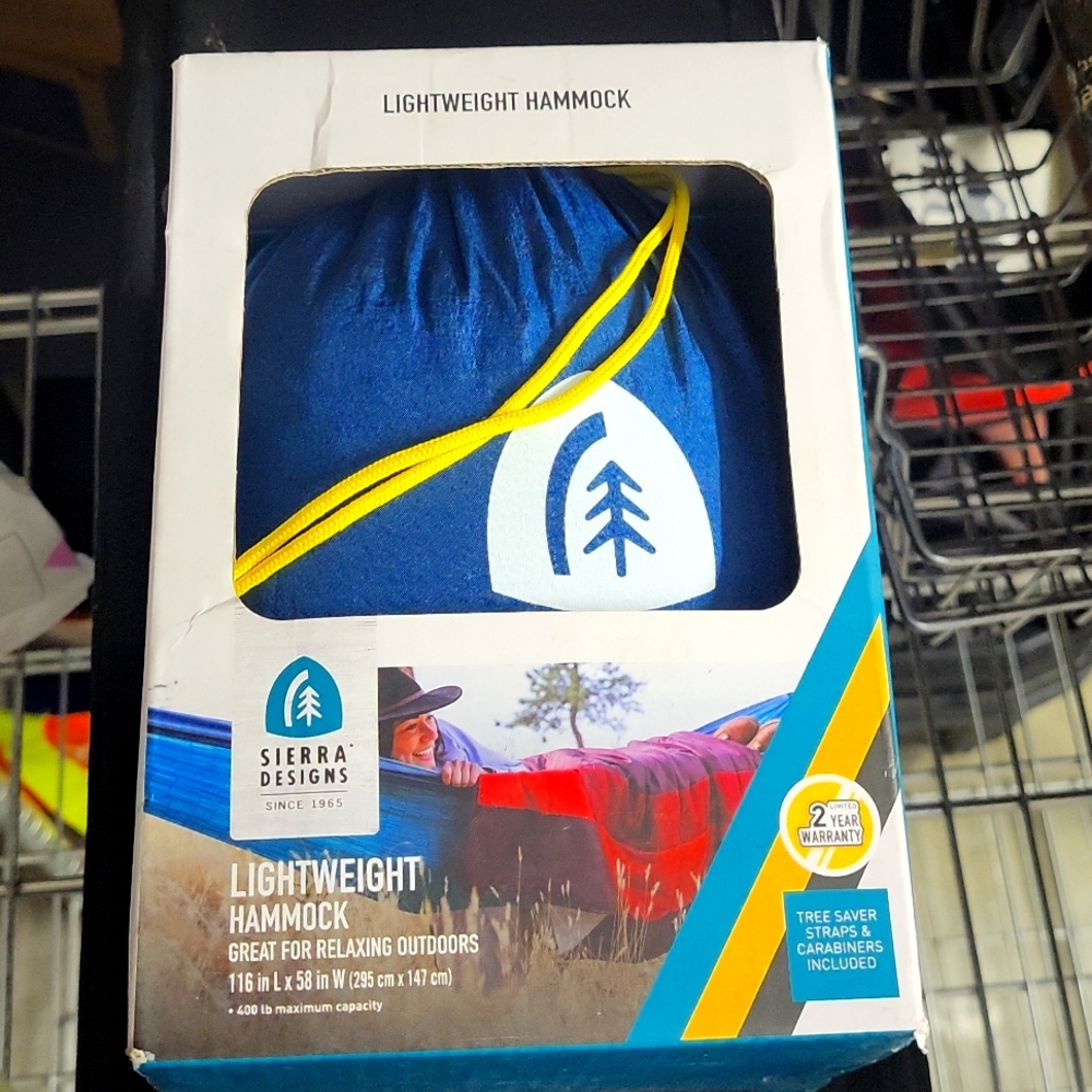 Light weight hammock